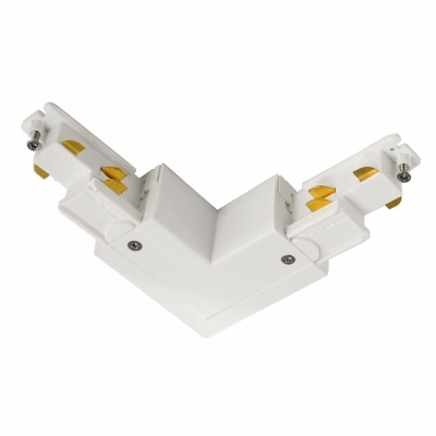Deko-Light D Line DALI 90°-Verbinder links-rechts mit Wechselmechanik, weiß