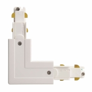 D Line DALI 90°-Verbinder links-rechts mit Wechselmechanik, weiß