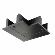 D Line DALI Einbau-Abdeckblende 90°-Verbinder, schwarz