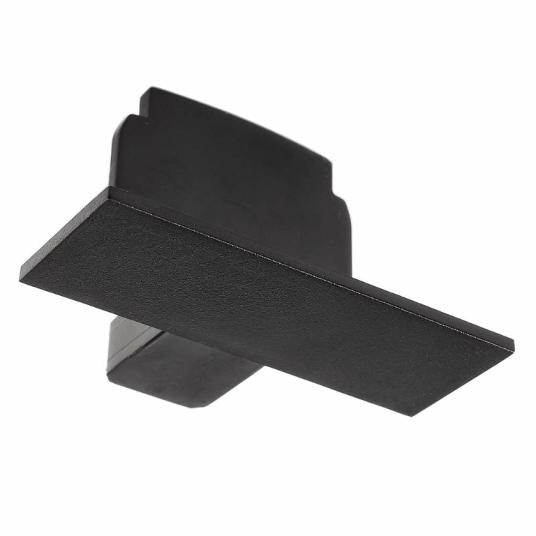 Deko-Light D Line DALI Endkappe für Einbauschiene, schwarz