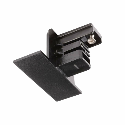 Deko-Light D Line DALI Endkappe für Einbauschiene, schwarz