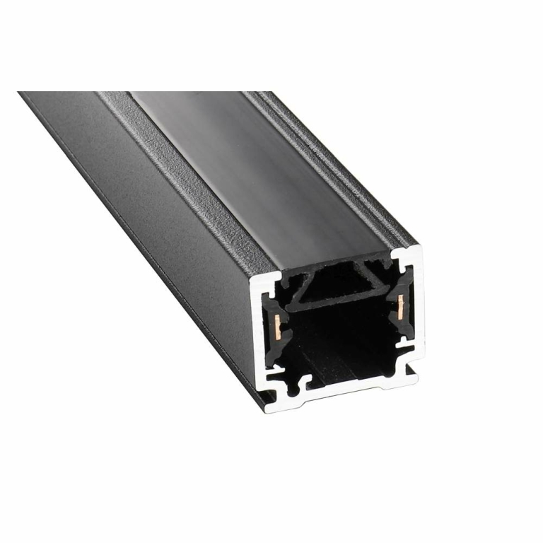 Deko-Light D-One Abdeckblende Aufbaustromschiene, 1m, schwarz