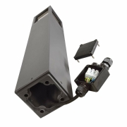 Facado II eckig opal 650mm, 1x max 20 W, E27, Grau