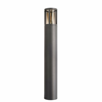Deko-Light Facado II rund getönt 650mm, 1x max 20 W, E27, Grau