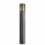 Facado II rund getönt 650mm, 1x max 20 W, E27, Grau