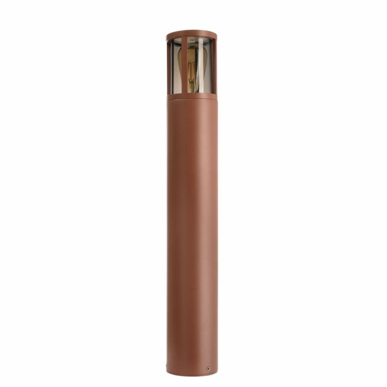 Deko-Light Facado II rund getönt 650mm, 1x max 20 W, E27, Rost