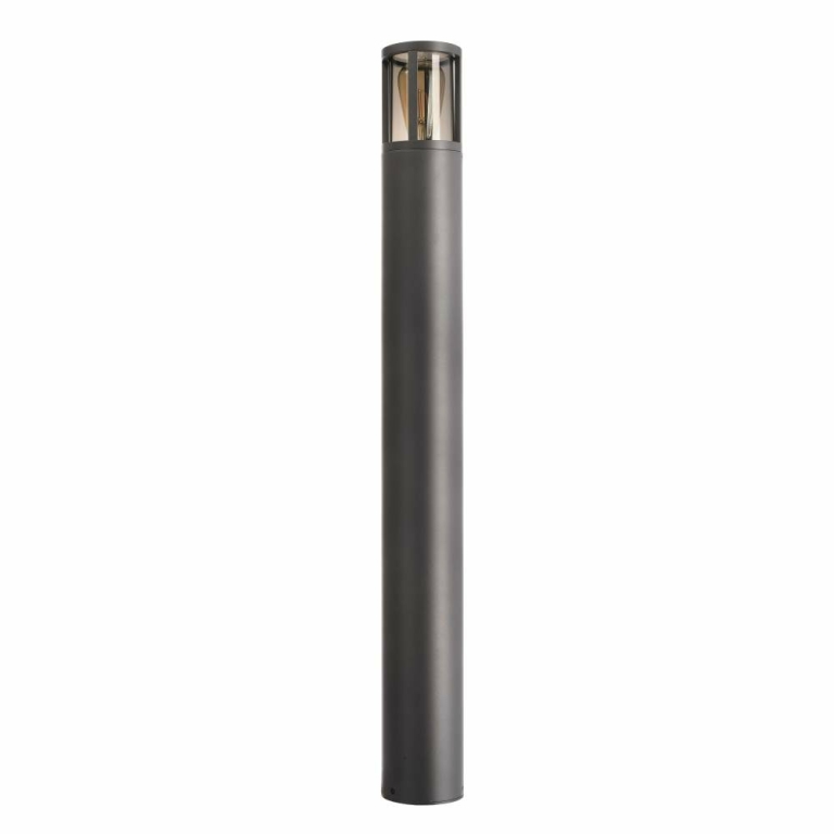 Deko-Light Facado II rund getönt 1000mm, 1x max 20 W, E27, Grau