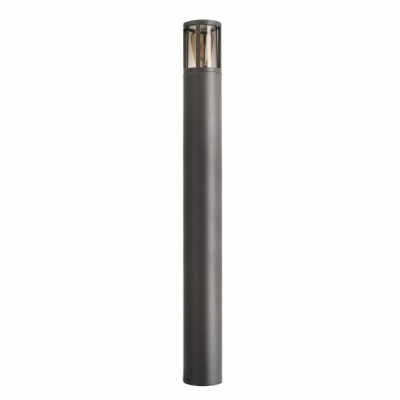 Deko-Light Facado II rund getönt 1000mm, 1x max 20 W, E27, Grau