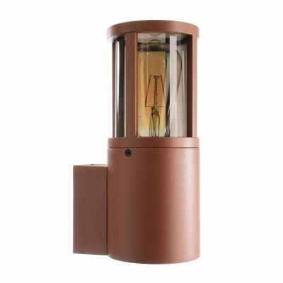 Deko-Light Facado II rund getönt, 1x max 20 W, Rost