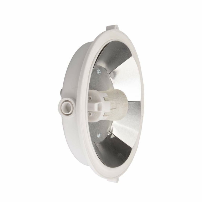 Deko-Light Sotano Retro, rund, 1x max. 60 W E27, Weiß