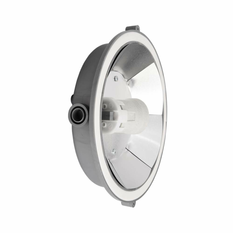Deko-Light Sotano Retro, rund, 1x max. 60 W E27, Grau