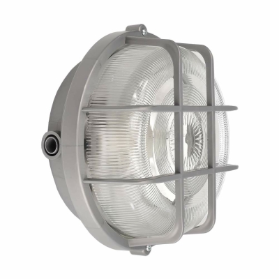 Deko-Light Sotano Retro, rund, 1x max. 60 W E27, Grau
