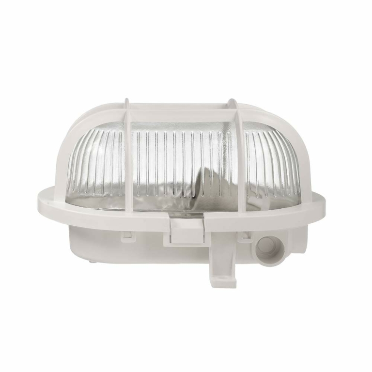 Deko-Light Sotano Retro, oval, 1x max. 60 W E27, Weiß