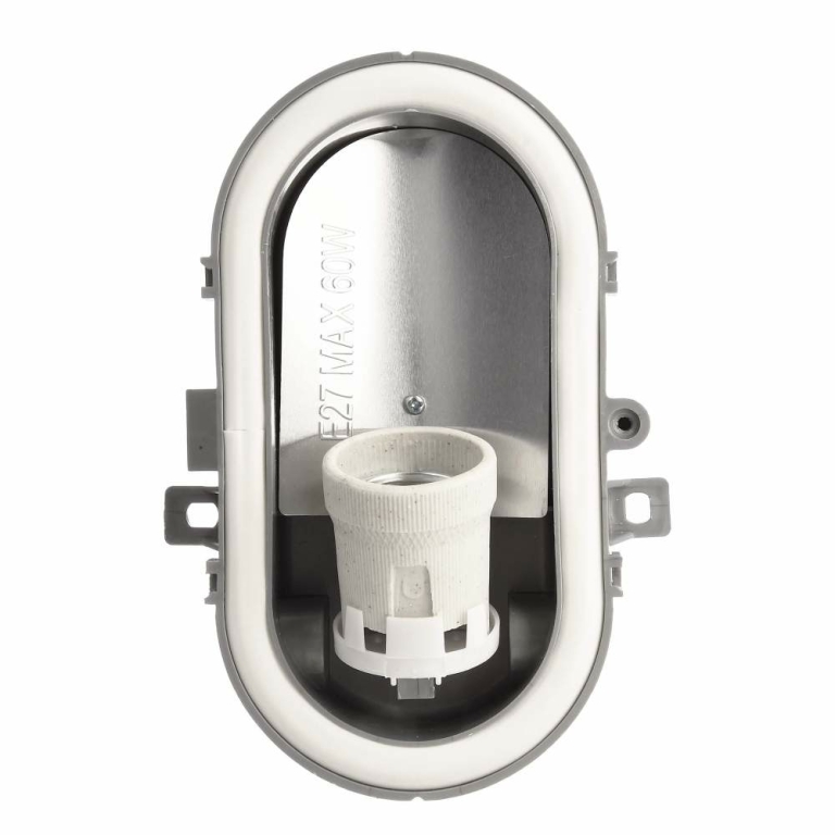 Deko-Light Sotano Retro, oval, 1x max. 60 W E27, Grau