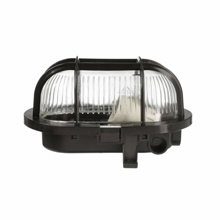 Deko-Light Sotano Retro, oval, 1x max. 60 W E27, Schwarz