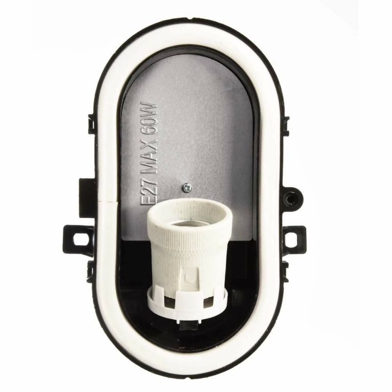 Deko-Light Sotano Retro, oval, 1x max. 60 W E27, Schwarz