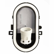 Sotano Retro, oval, 1x max. 60 W E27, Schwarz