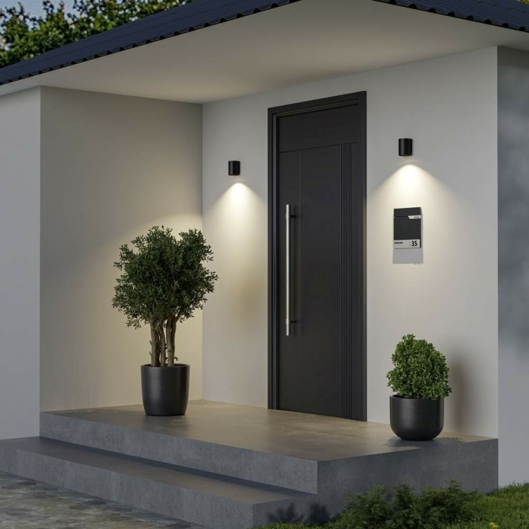 Deko-Light Can IP65, 1x 7,5 W GU10, Schwarz