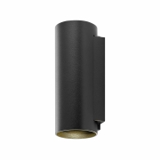 Can IP65 up & down, 2x 7,5 W GU10, Schwarz