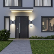 Can IP65 up & down, 2x 7,5 W GU10, Schwarz