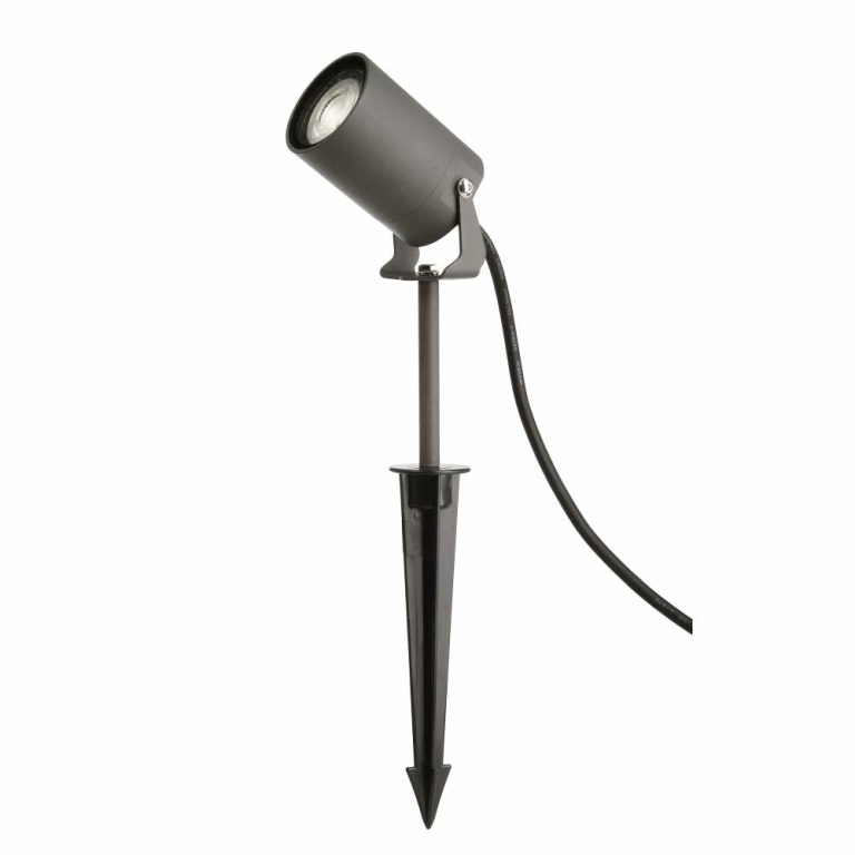Deko-Light Spiky, 60mm, 1x 35 W GU10, Grau