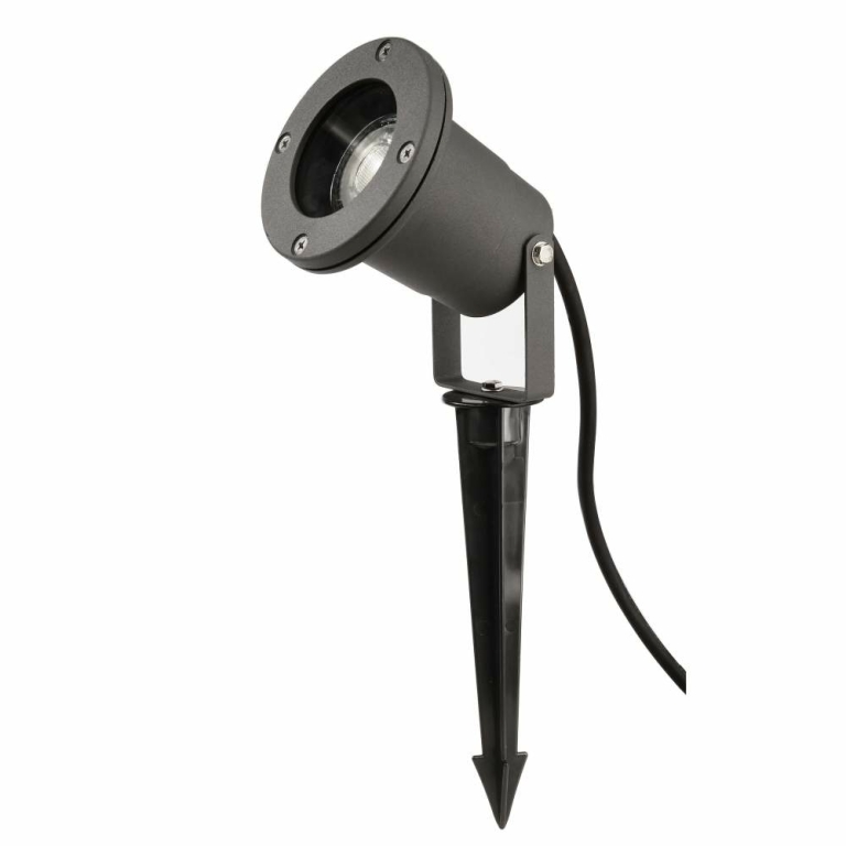 Deko-Light Spiky, 100mm, 1x 35 W GU10, Schwarz