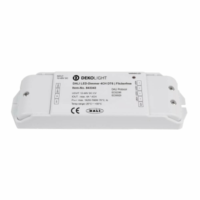Deko-Light DALI 2 PWM Dimmer CV 4CH, 12-48V, 4A/CH, DT6
