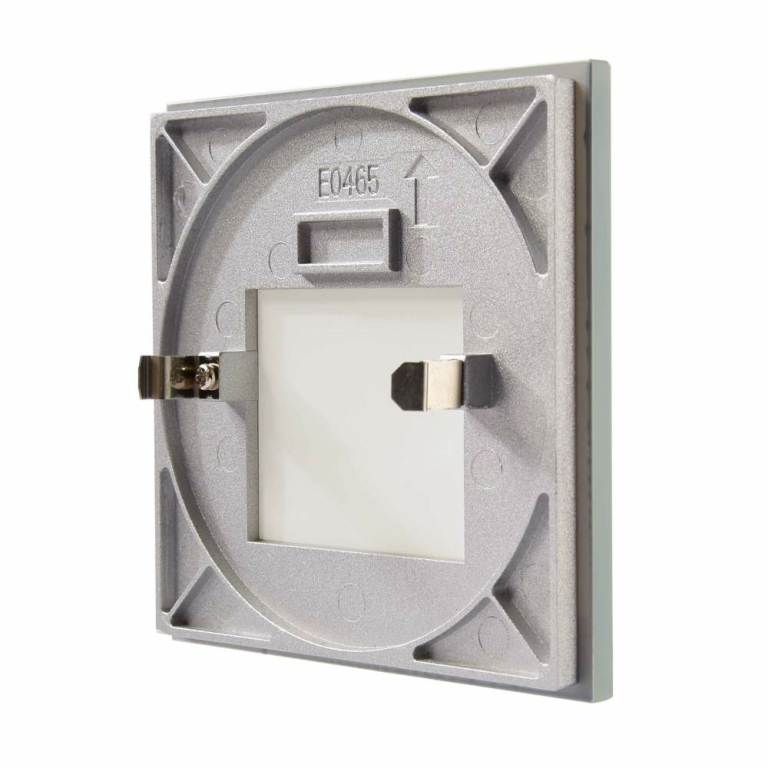 Deko-Light Glas-Abdeckung milchig eckig silber für Alwaid