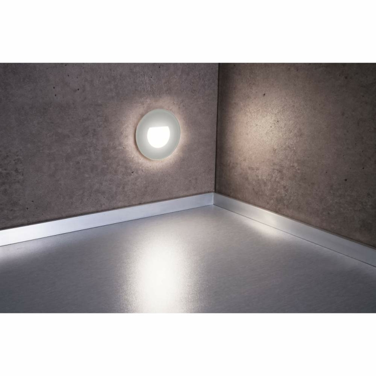 Deko-Light Glas-Abdeckung milchig rund silber für Alwaid