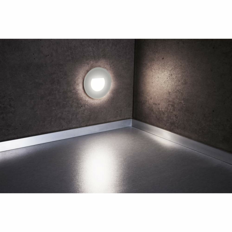 Deko-Light Glas-Abdeckung milchig rund silber für Alwaid