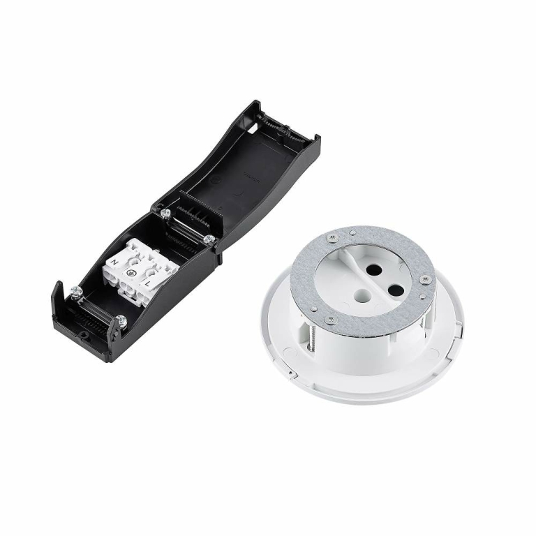 Deko-Light 68 mm Deckeneinbauadapter für Pendelleuchten, weiß