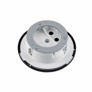 68 mm Deckeneinbauadapter für Pendelleuchten, schwarz