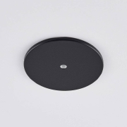 68 mm Deckeneinbauadapter für Pendelleuchten, schwarz