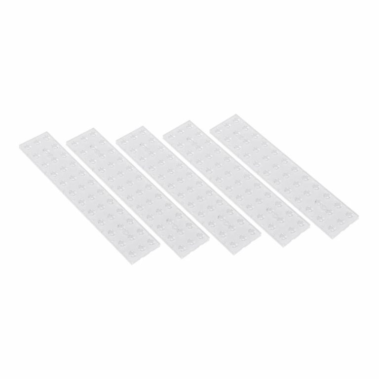 Deko-Light Sanotrunk Universal Linse, Set 5 St., 25 Grad, einseitig asymmetrisch