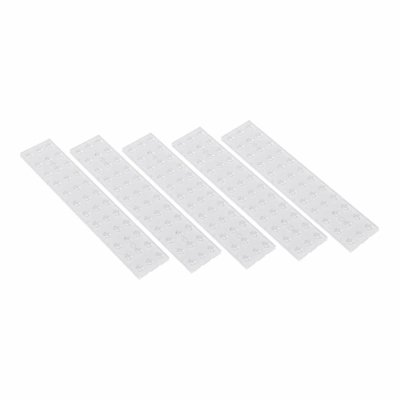 Deko-Light Sanotrunk Universal Linse, Set 5 St., 25 Grad, einseitig asymmetrisch