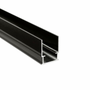 Combo Beton Montageprofil, 2 m, schwarz