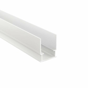 Combo Beton Montageprofil, 3 m, weiß