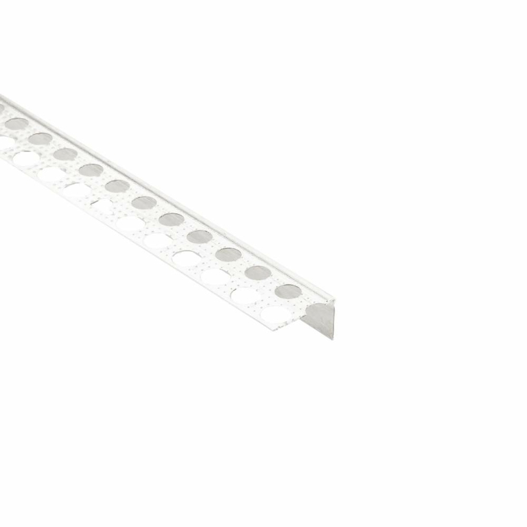 Deko-Light Combo Anschlussprofil für Spachtelarbeiten Aluminium natur, 2 m