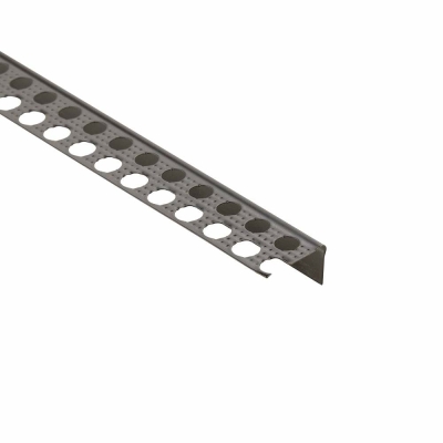 Deko-Light Combo Anschlussprofil für Spachtelarbeiten schwarz, 2 m