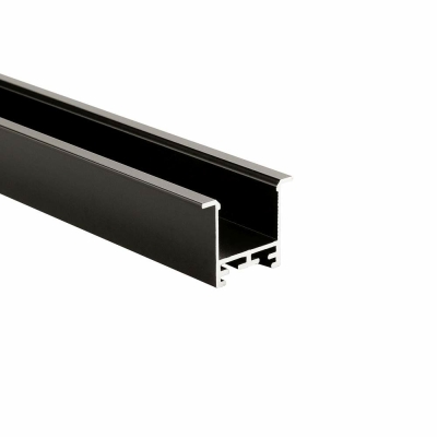 Deko-Light Combo T-Leuchtenprofil hoch, LT-02-20, schwarz, 1m