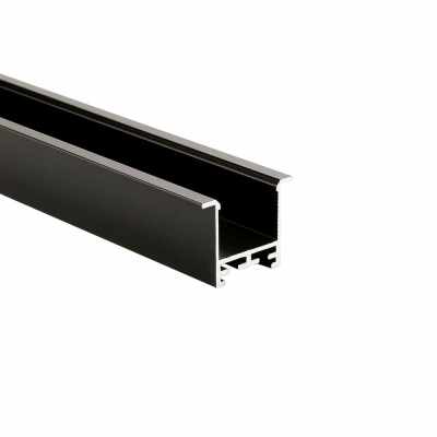 Deko-Light Combo T-Leuchtenprofil hoch, LT-02-20, schwarz, 2m
