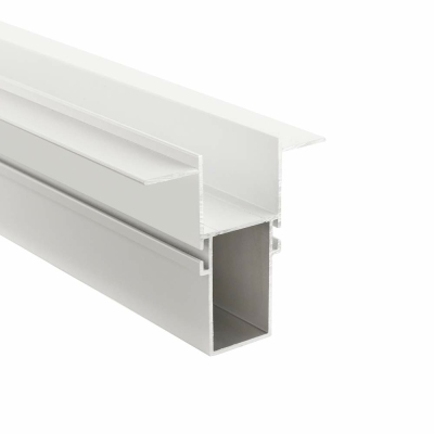 Deko-Light Combo Fassade Trafoprofil mit Flügel, 3mm, 1m weiß