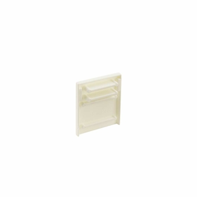 Deko-Light Combo Beton 2 St. Endkappe Montageprofil mit Kantenabdeckung, weiß