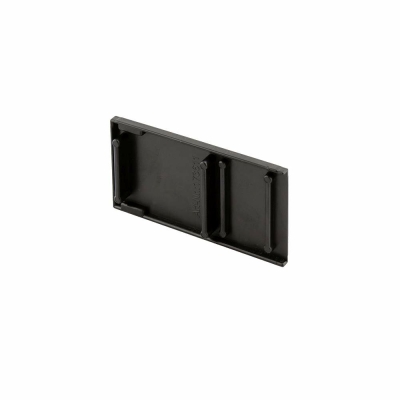 Deko-Light Combo Beton 2 St. Endkappe Trafoprofil mit Kantenabdeckung, schwarz