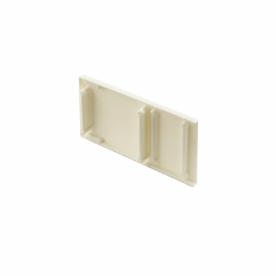 Deko-Light Combo Beton 2 St. Endkappe Trafoprofil mit Kantenabdeckung, weiß