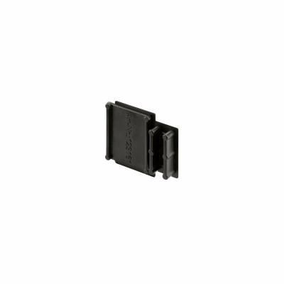 Deko-Light Combo Einbau/Fassade/Dämmung 2 St. Endkappe Montageprofil ohne Steg, schwarz