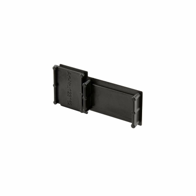Deko-Light Combo Einbau/Fassade/Dämmung 2 St. Endkappe Verbindung Montageprofil - Trafoprofil, schwarz