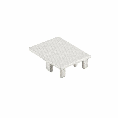 Deko-Light Combo Endkappe 2 St. U-Leuchtenprofil, H-LU-02-20, grau