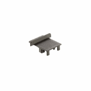 Combo  Endkappe 2 St. T-Leuchtenprofil, H-LT-02-20, schwarz