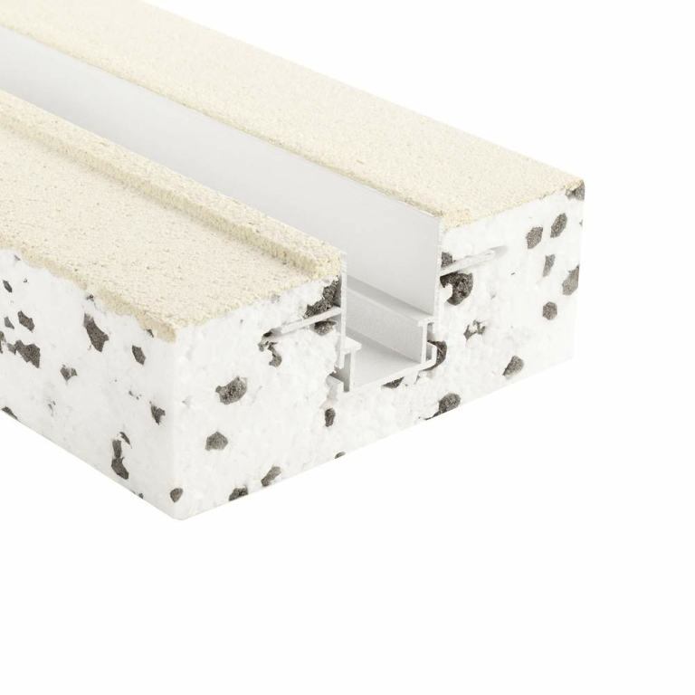Deko-Light Combo Dämmung Trafoprofil 1 m, weiß